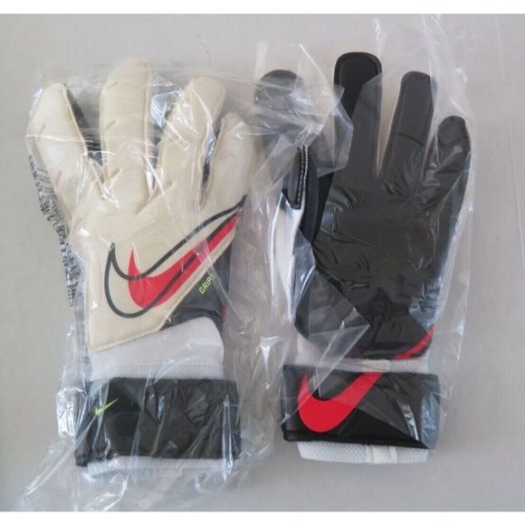 Nike GK CN5651 Adult Sz 7 White/Black Grip 3 Goalie Goalkeeper Soccer Gloves $70 - Picture 7 of 8